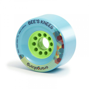 Orangatang Bees Knees 90mm Longboard Rollen (Blau)
